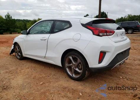 2019 Hyundai Veloster Base from USA, damaged, VIN KMHTG6AFXKU003154